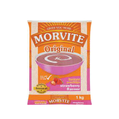 Morvite Instant Porridge Strawberry 1kg