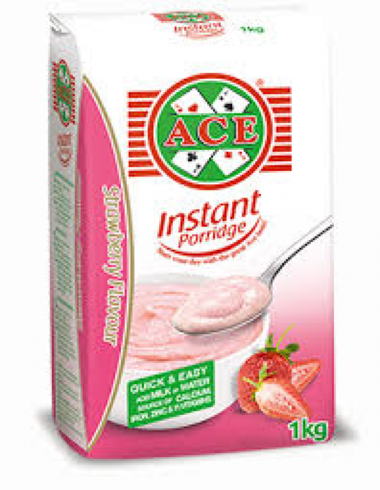 Ace Instant Porridge Strawberry 1kg