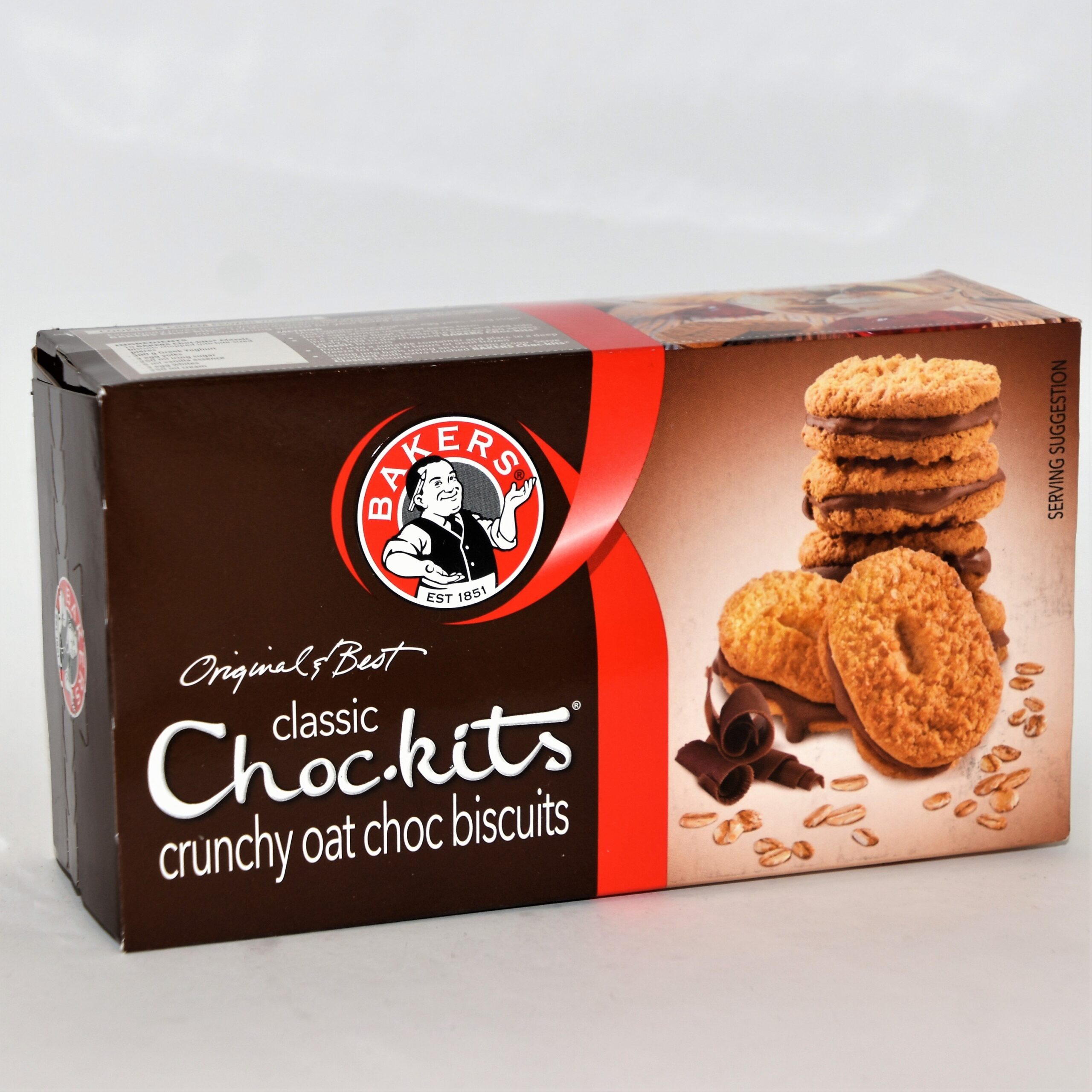 Bakers Choc Kits Biscuits 200g