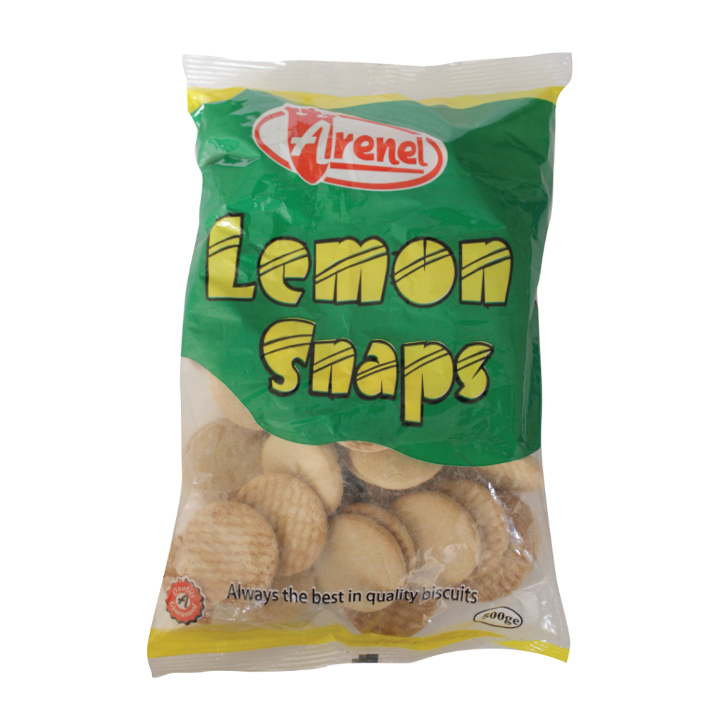 Arenel Lemon Snaps 500g