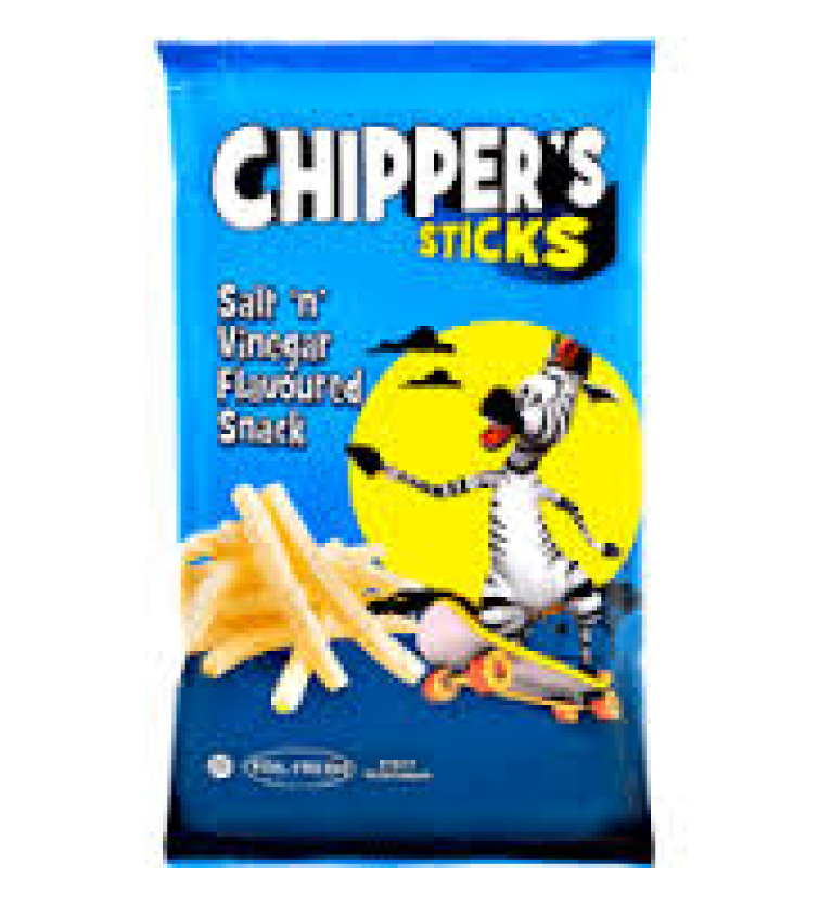 Chippers Sticks Salt n Vinegar 100g