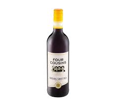 Four Cousins Sweet Red 750ml
