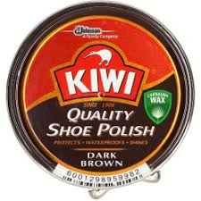 Kiwi Shoe Polish Dark Brown 50ml