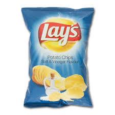 Lay`s Potato Chips Salt& Vinegar 105g
