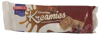 Lobels Kreamies Chocolate Biscuits 110g