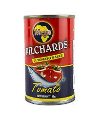 Mega Pilchards In Tomato Sauce 125g