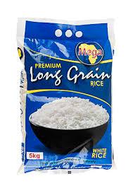 Mega Premium Long Grain Rice 5kg