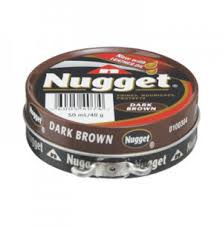 Nugget Shoe Polish Dark Brown 50ml