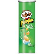 Pringles Cheese & Onion Potato Chips 110g