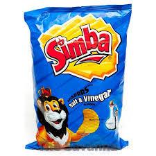Simba Potato Salt n Vinegar 105g