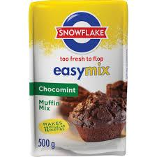 Snowflake Chocomint Muffin Mix 500g