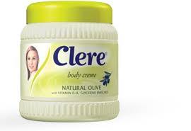 Clere Body Creme Natural Olive 300ml