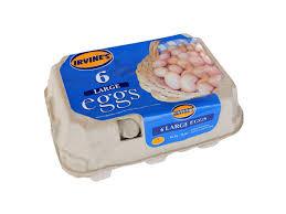 IRVINE`S 6 MIXED EGGs