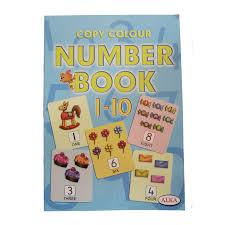 Colour Copy Number Book 1-10
