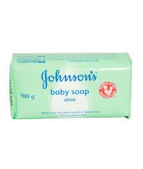 J&J Baby Soap Aloe 100g