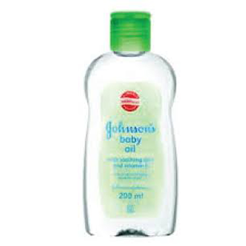 J&J Baby Oil Aloe & Vit E 200ml