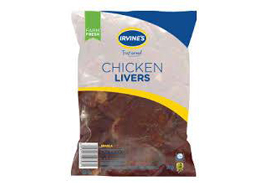 Irvine`s Chicken Livers 1kg