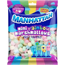 MANHATTAN MALLOW MINI RAINBALL150G