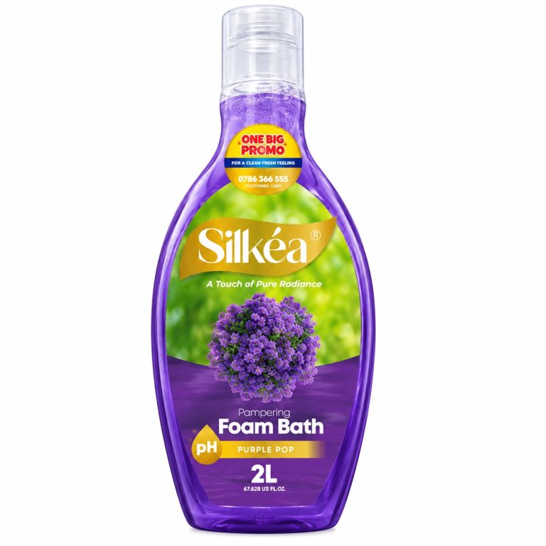 @SILKEA BUBBLE BATH PURPLE POP 2L