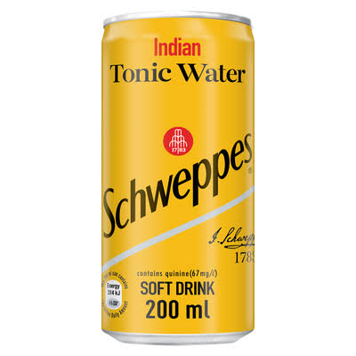 @SCHWEPPES TONIC WATER CAN 200M